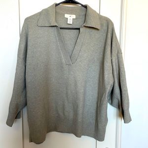 H&M collared sweater